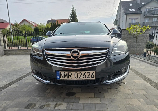 Opel Insignia cena 24300 przebieg: 311000, rok produkcji 2014 z Mrągowo małe 56